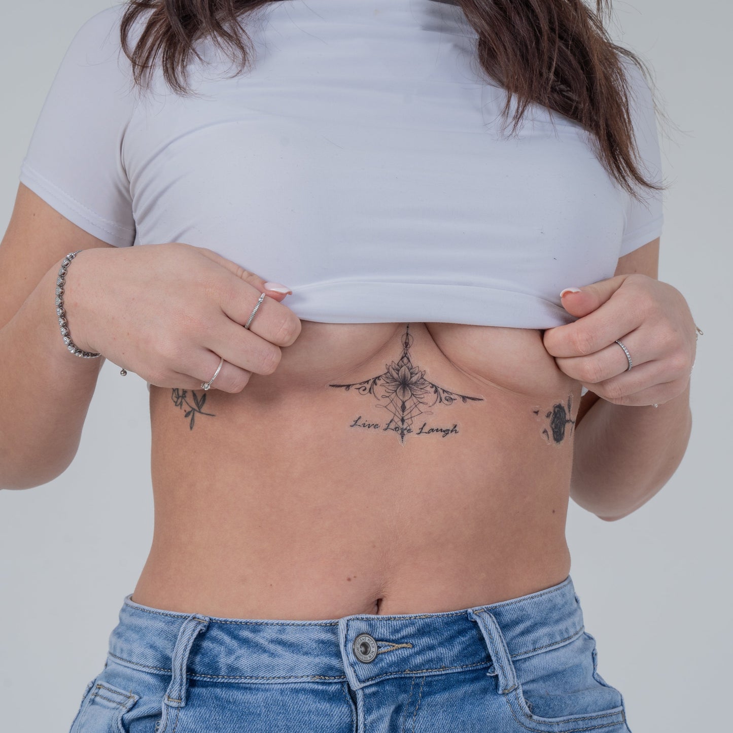 Personalized Sternum Tattoo
