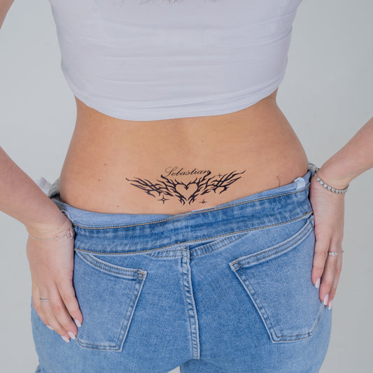 Personalized Tramp Stamp Tattoo